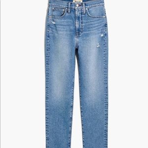 Madewell The Momjean in Harnett wash